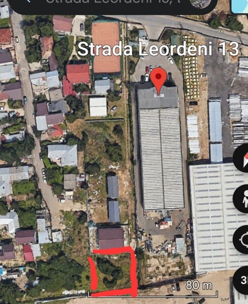 Alexandriei Bragadiru, Str. Leordeni teren suprafata 400 mp